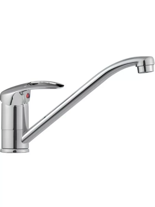 Смеситель для кухни Frap F4239-B, поворотный излив, однорычажный, хром