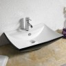 Раковина MELANA MLN-7211BW (черно-белая)