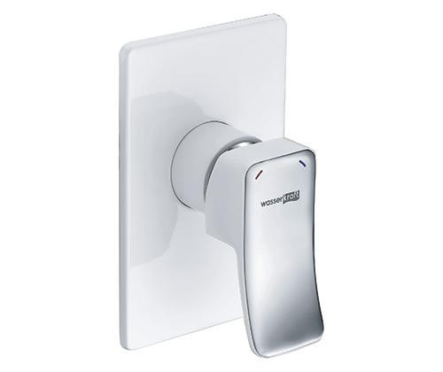 Смеситель встраиваемый Wasserkraft 10651WHITE