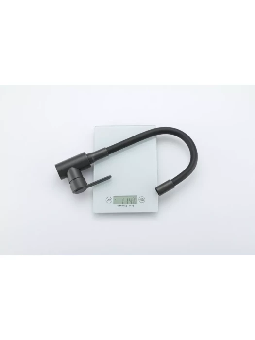 Смеситель для кухни с гибким изливом Frud R42052-39, гибкий, черный