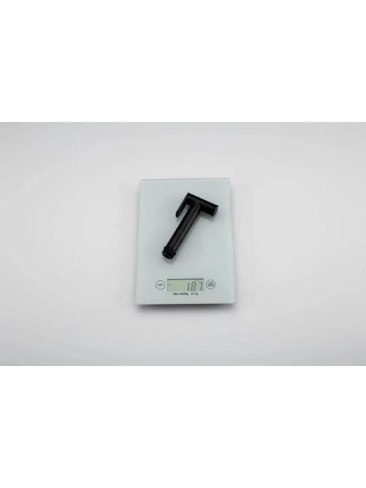Смеситель Frap F7505-6 с гигиеническим душем, черный, матовый, 120 см