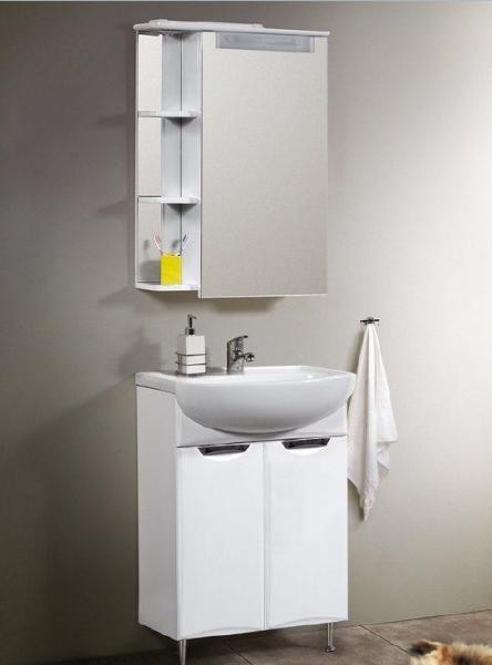 Зеркало-шкаф для ванной Belux ВШ 61 Сонет-Сити