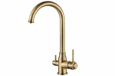 Смеситель для кухни ZORG Steel Hammer (SH 763 BRONZE)