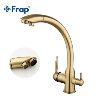 Смеситель для кухни с подключением к фильтру Frap F4399-4
