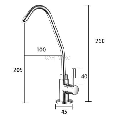 Смеситель для фильтра Frap F1052-10