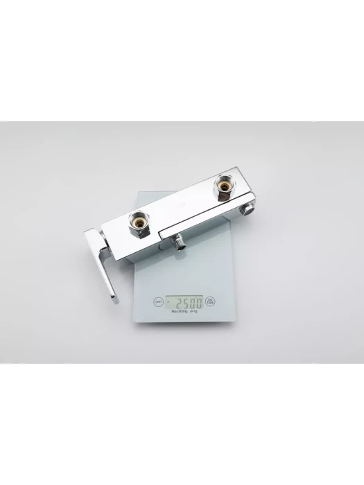 Смеситель для ванны GAPPO G3018, корпус из латуни, горизонтальный, с душем, цвет хром