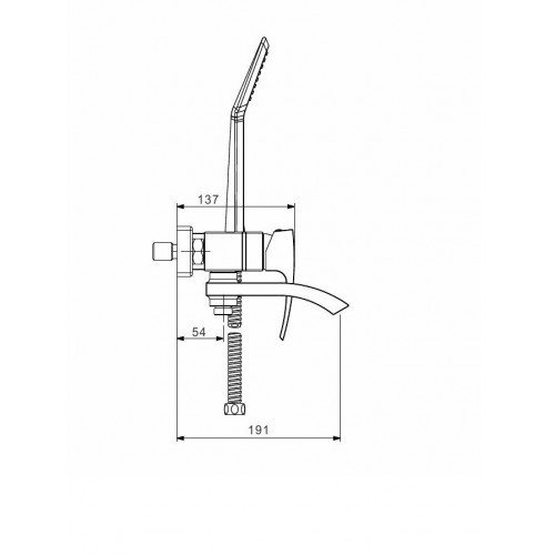 Смеситель для ванны Gappo G3207-6