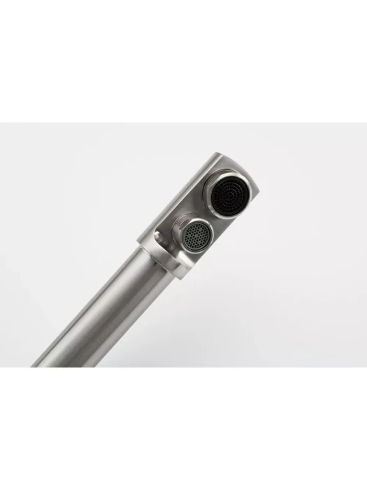 Смеситель для кухни FRUD R43053-5, поворотный излив, сатиновый