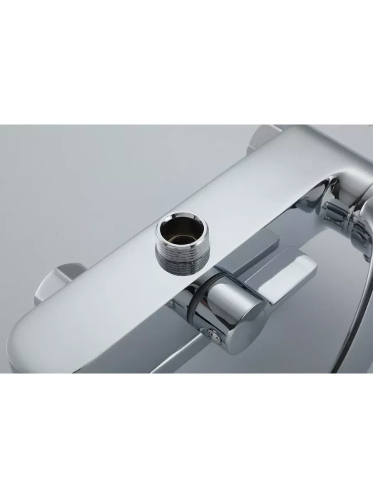Душевая система Frap F2475, с тропическим душем, поворотный излив, латунь, хром