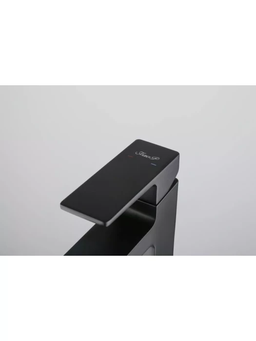 Смеситель Faop A1009-26, для раковины, черный матовый, латунь