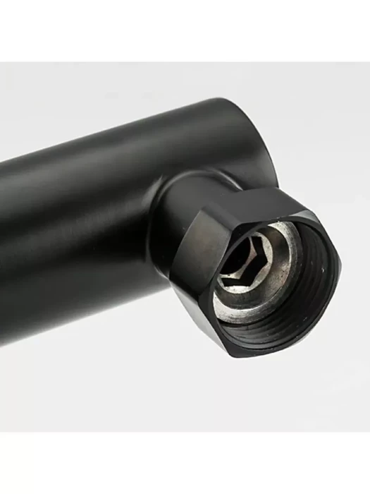 Смеситель для ванны Frap F22801-6 с поворотным изливом, чёрный