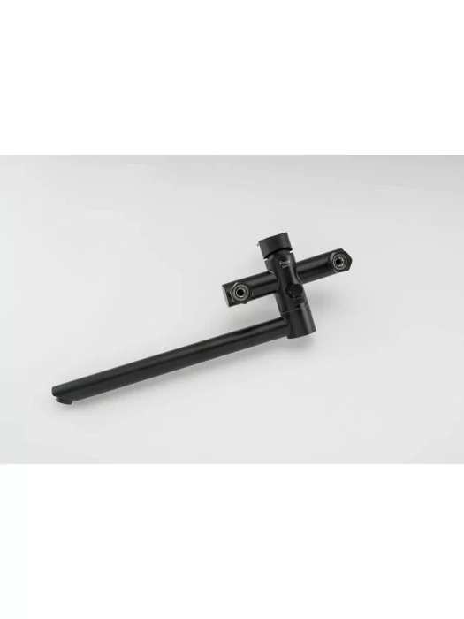 Смеситель для ванны Frap F22801-6 с поворотным изливом, чёрный