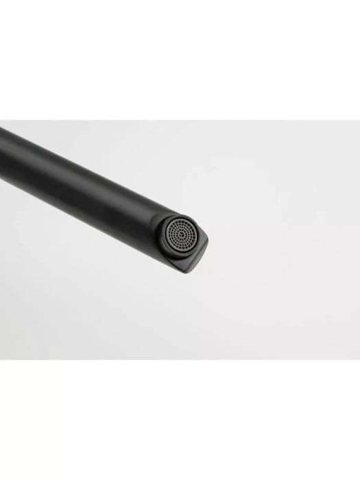 Смеситель для ванны Frap F22801-6 с поворотным изливом, чёрный