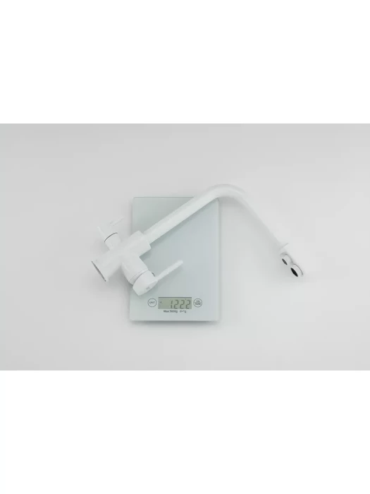 Смеситель Frud  R43053-8, для кухни, фильтрация воды, матовый, белый