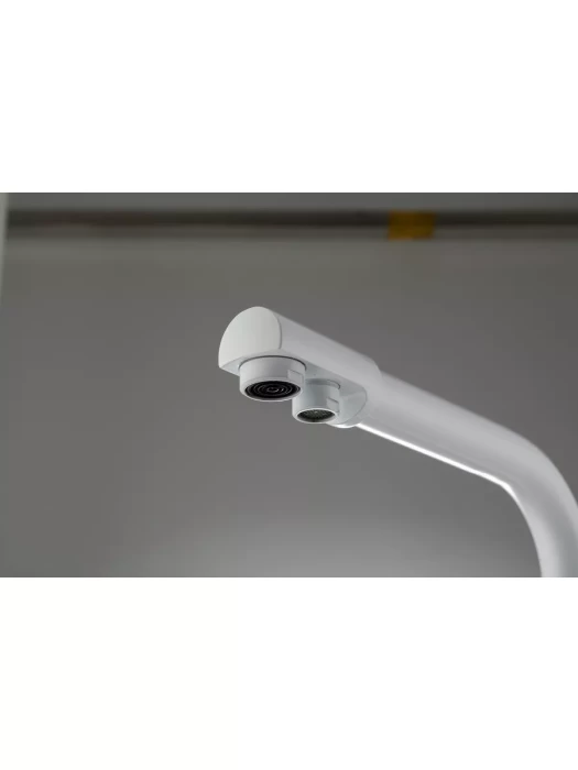 Смеситель Frud  R43053-8, для кухни, фильтрация воды, матовый, белый