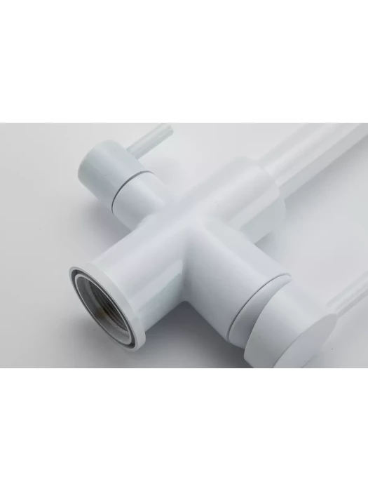 Смеситель Frud  R43053-8, для кухни, фильтрация воды, матовый, белый