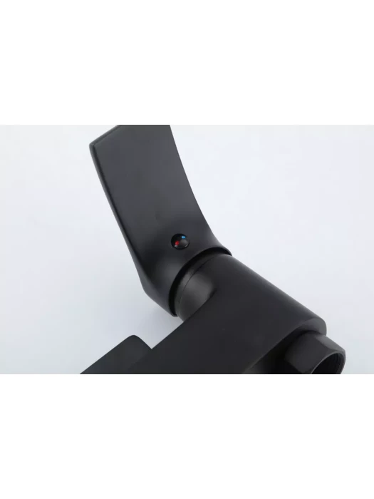 Душевая система Frap "F2475-6", поворотный излив, латунь, черный