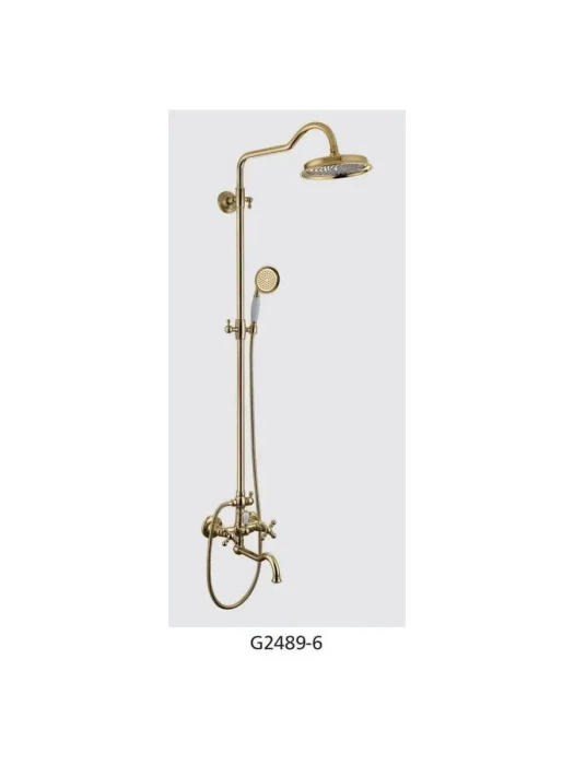 Душевая система Gappo G2489-6 золотая