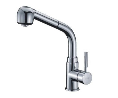 Смеситель для кухни с выдвижной лейкой Wasserkraft 4166