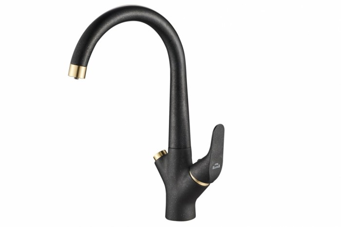 Смеситель для кухни ZORG Steel Hammer (SH 815 BLACK BR)