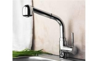 Смеситель для кухни с выдвижной лейкой Wasserkraft 6365