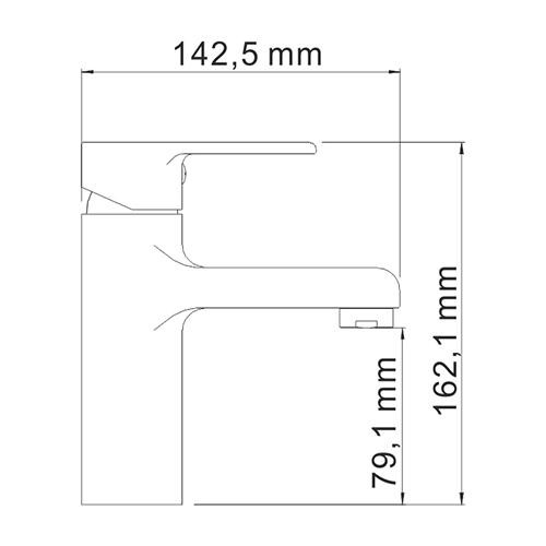 Смеситель для раковины Wasserkraft 3703