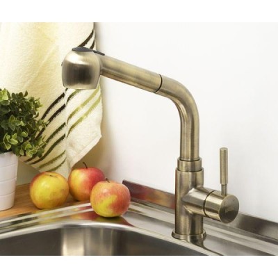 Смеситель для кухни с выдвижной лейкой Wasserkraft А8237