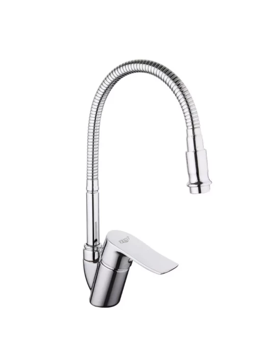 Смеситель Frud R43101, для кухни, с гибким изливом, аэратор, хром
