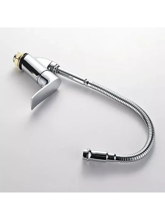 Смеситель Frud R43101, для кухни, с гибким изливом, аэратор, хром