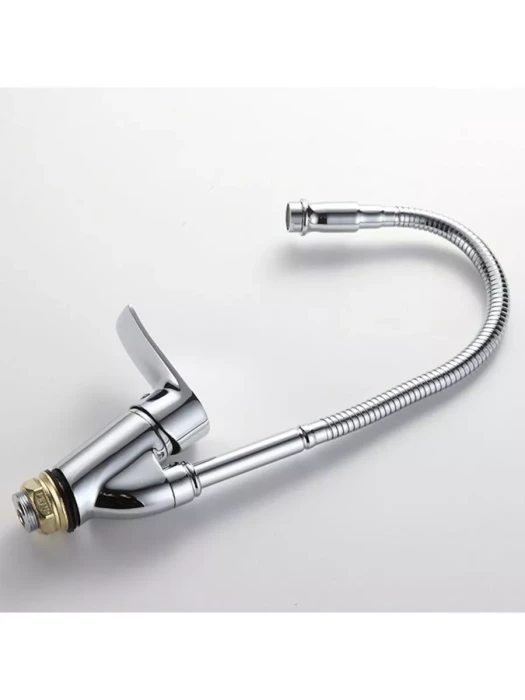 Смеситель Frud R43101, для кухни, с гибким изливом, аэратор, хром