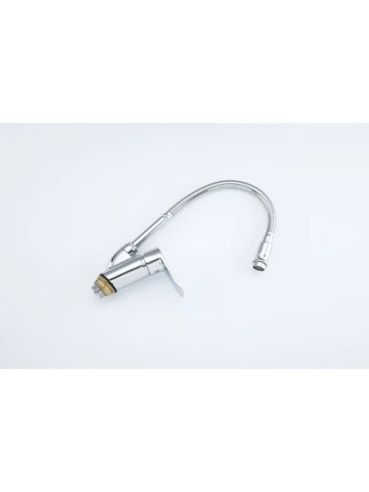 Смеситель Frud R43101, для кухни, с гибким изливом, аэратор, хром