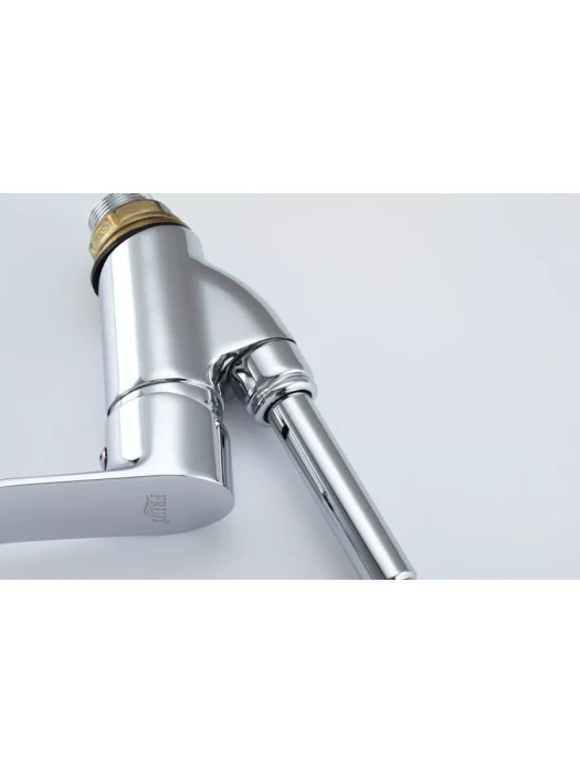 Смеситель Frud R43101, для кухни, с гибким изливом, аэратор, хром