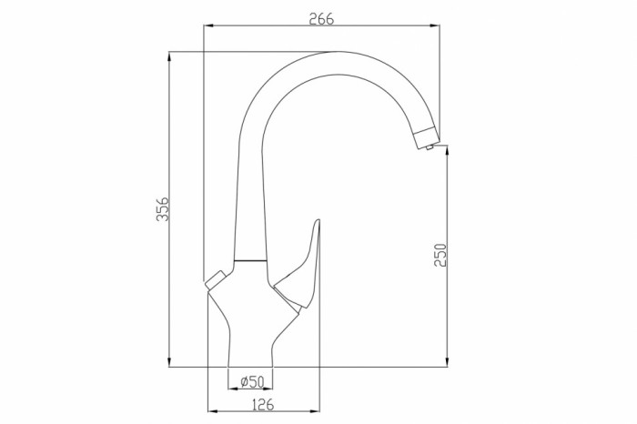 Смеситель для кухни ZORG Steel Hammer (SH 815 SATIN)