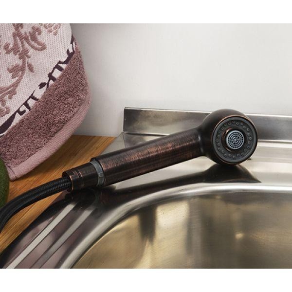 Смеситель для кухни с выдвижной лейкой Wasserkraft А8247