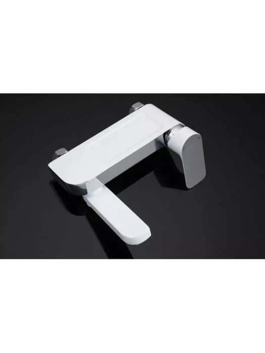Смеситель для ванны GAPPO G3248 Noar, однорычажный, белый/хром, латунь