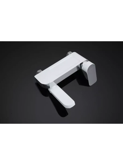 Смеситель для ванны GAPPO G3248 Noar, однорычажный, белый/хром, латунь