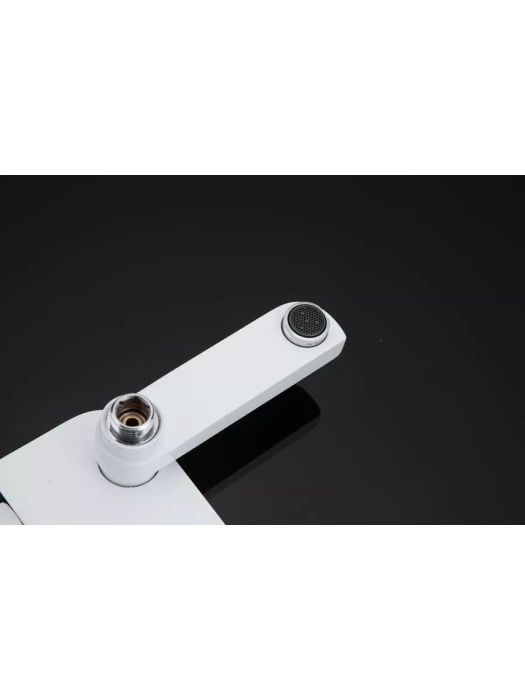 Смеситель для ванны GAPPO G3248 Noar, однорычажный, белый/хром, латунь