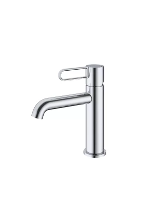 Смеситель Splenka S03.10, для раковины, латунь, цвет хром, аэратор, 1/2", 90 см