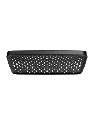 Тропический душ Raglo R451.52.06, прямоугольный, пластик, 34х22 см, черный
