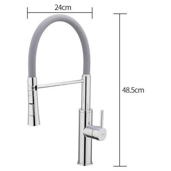 Смеситель для кухни с гибким изливом FRAP F4452-6 Frap