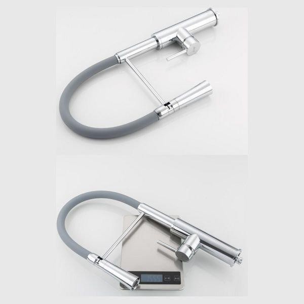 Смеситель для кухни с гибким изливом FRAP F4452-6 Frap