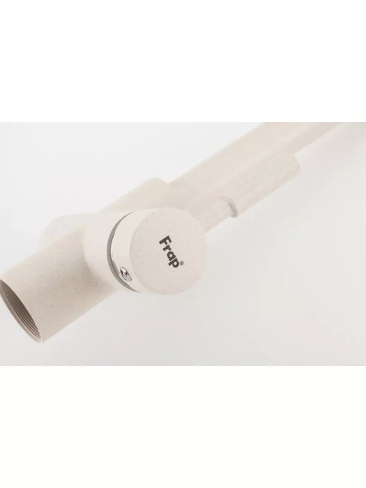 Смеситель Frap F4352-24, для кухни, со встроенным фильтром (краном) под питьевую воду, молочный