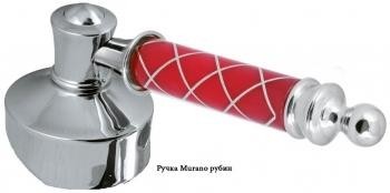 Смеситель для душа Vogue хром Murano, рубиновое_Комплект