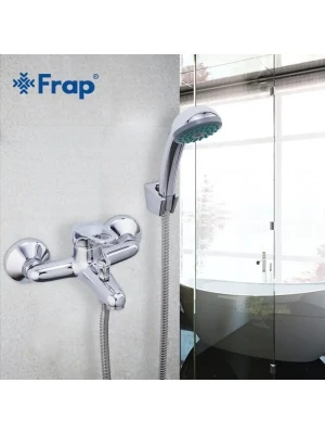 Смеситель для ванны Frap F3028-B, на стену, однорычажный, хром
