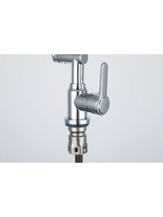 Смеситель для раковины Frud R10052 однорычажный, с поворотным изливом, хром