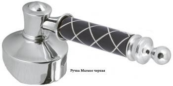 Смеситель для душа Vogue хром Murano, черное_Комплект