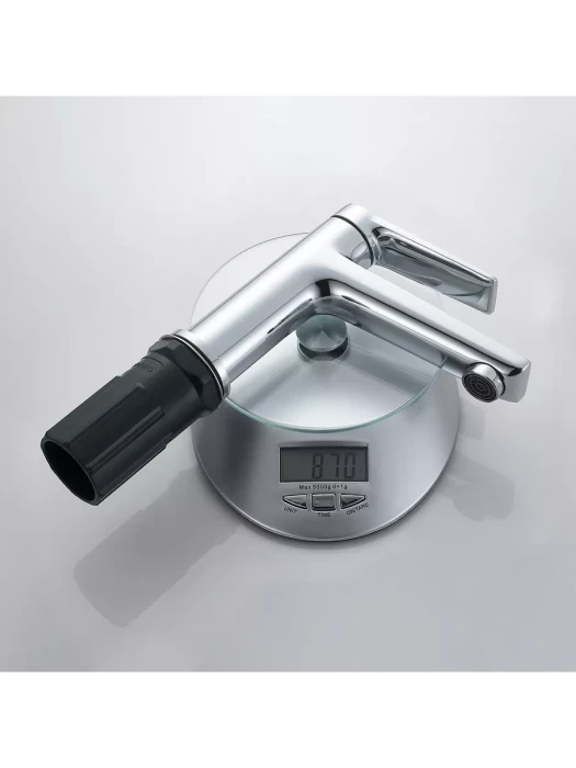 Смеситель Splenka S04.10, латунь, вертикальный монтаж, аэратор, излив 96 см