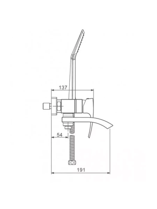 Смеситель для ванны с коротким изливом Gappo Jacob G3207-3, латунь, золотой
