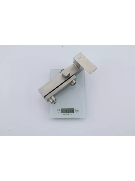 Душевая система с тропическим душем Frap H802 F24802-1, нержавеющая сталь цвет сатин