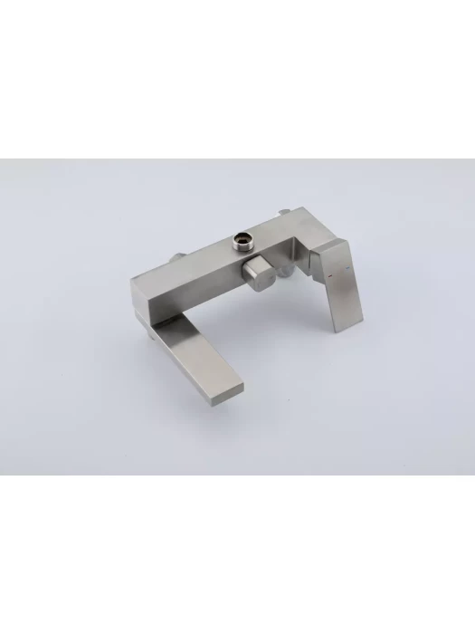 Душевая система с тропическим душем Frap H802 F24802-1, нержавеющая сталь цвет сатин